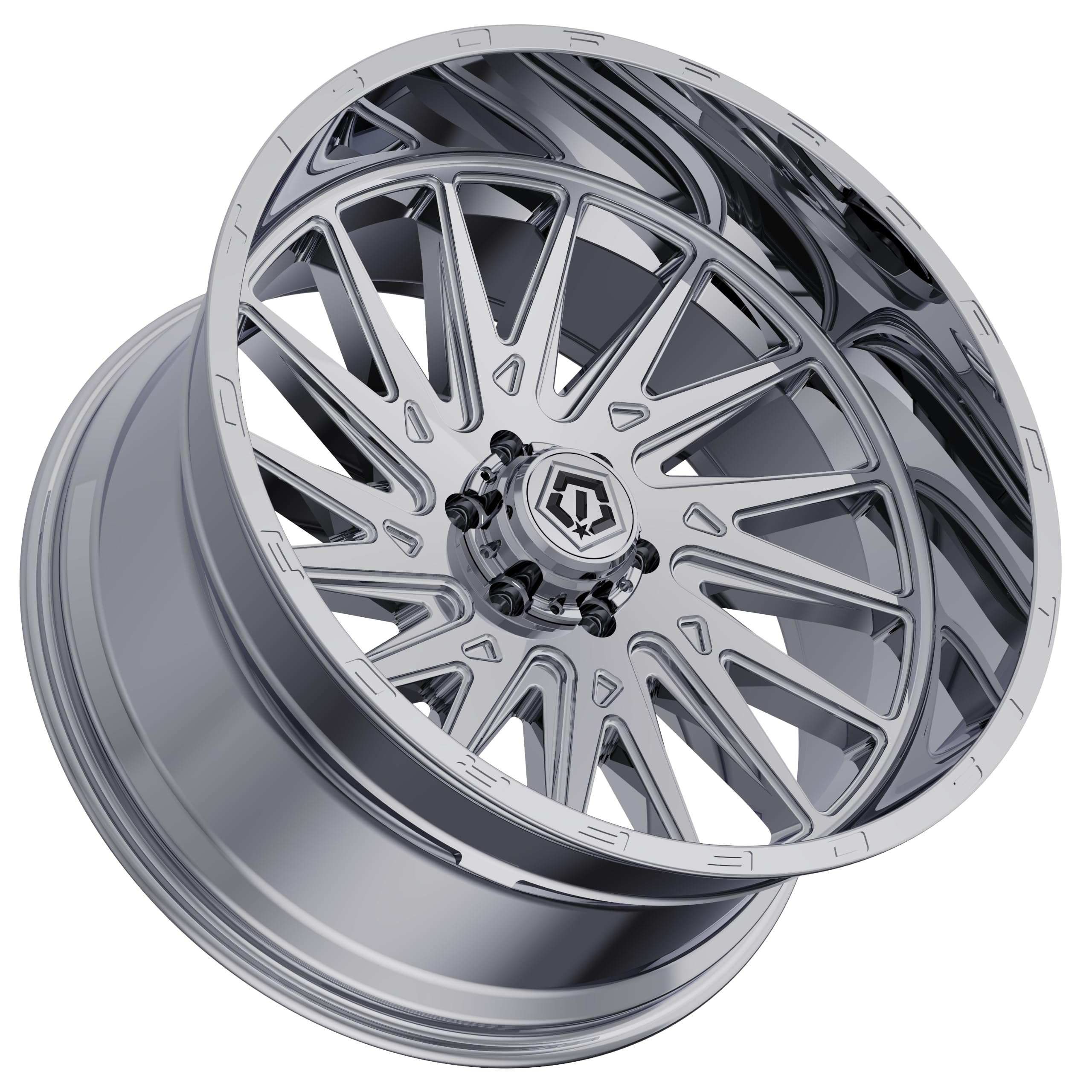 Amazon.com: TIS 547C 22X12 Chrome Plated - 8X180 Bolt Pattern, -44